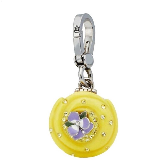 New Juicy Couture Yellow Cupcake Charm